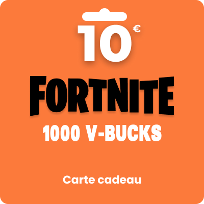 Achetez carte Fortnite 10€ - Carte cadeaux Fortnite sur Starcarte