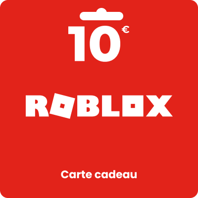 Achetez carte Roblox 10€ - Carte cadeaux Roblox sur Starcarte